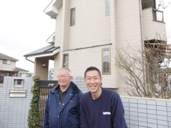 トイレの改修工事を行ったお客様です。