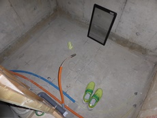 エステホーム　市川市　浴室改修工事　施工中