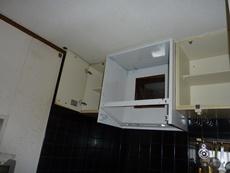 市原市　Ｓ様邸　レンジフード交換工事　施工中