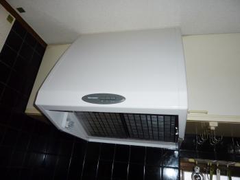 市原市　Ｓ様邸　レンジフード交換工事　施工後