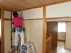 エステホーム　千葉市　和室工事　施工中