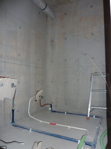 エステホーム　千葉市緑区　浴室リフォーム　施工中