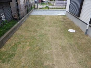 千葉市中央区　エステホーム　エクステリア施工事例　施工中