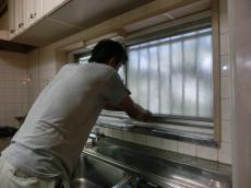 エステホーム　四街道市　K様邸　２重サッシ交換工事　施工中