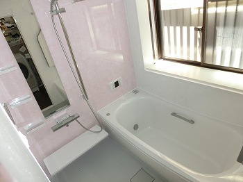 千葉市花見川区　Ｙ様邸浴室工事　施工事例　施工後