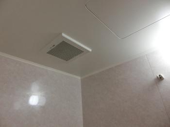 千葉市稲毛区　T様邸　浴室換気扇交換工事　施工後