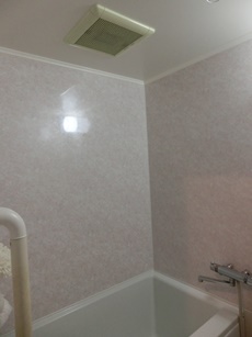 千葉市稲毛区　T様邸　浴室換気扇交換工事　施工前