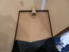 エステホーム　千葉市花見川区　K様邸　トイレ交換工事　施工中