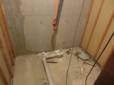 エステホーム　千葉市花見川区　K様邸　浴室改修工事施工中