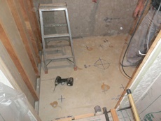 エステホーム　千葉市花見川区　K様邸　浴室改修工事施工中