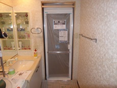 エステホーム　千葉市花見川区　K様邸　浴室改修工事施工中