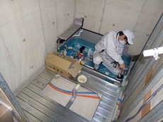 エステホーム　千葉市緑区　浴室改修工事　施工中