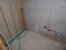 エステホームへ　千葉市花見川区　浴室改修工事施工事例　施工中