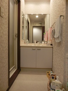 エステホーム　千葉市花見川区　U様邸　洗面室内装改修工事　施工前