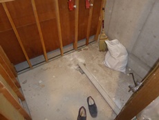 エステホーム　千葉市花見川区　U様邸　浴室改修工事　施工中