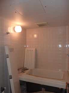 エステホーム　千葉市緑区　浴室リフォーム　施工中