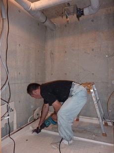 エステホーム　千葉市緑区　浴室リフォーム　施工中